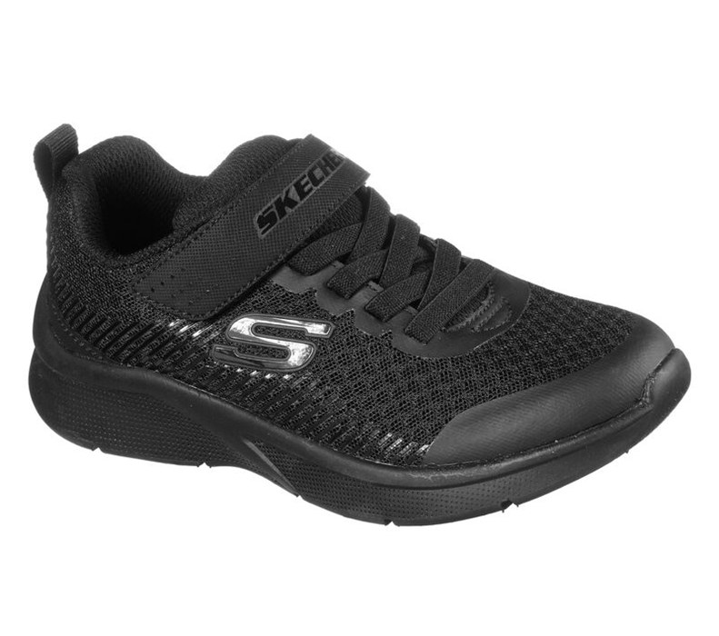 Skechers Microspec - Gorza - Boys Sneakers Black [AU-MX6916]